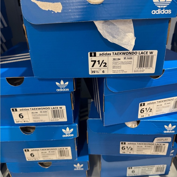 adidas Originals Taekwondo Lace JS1193 Sneakers Shoes White Black Women's size - Picture 15 of 15